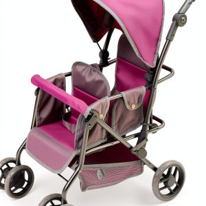 Doll Stroller Badger Basket Metal Frame Adjustable-0